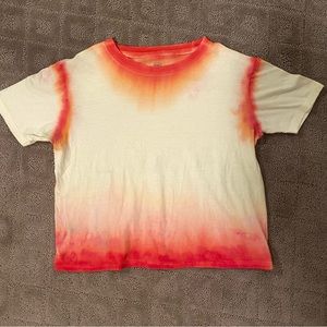 Tie dye crop top